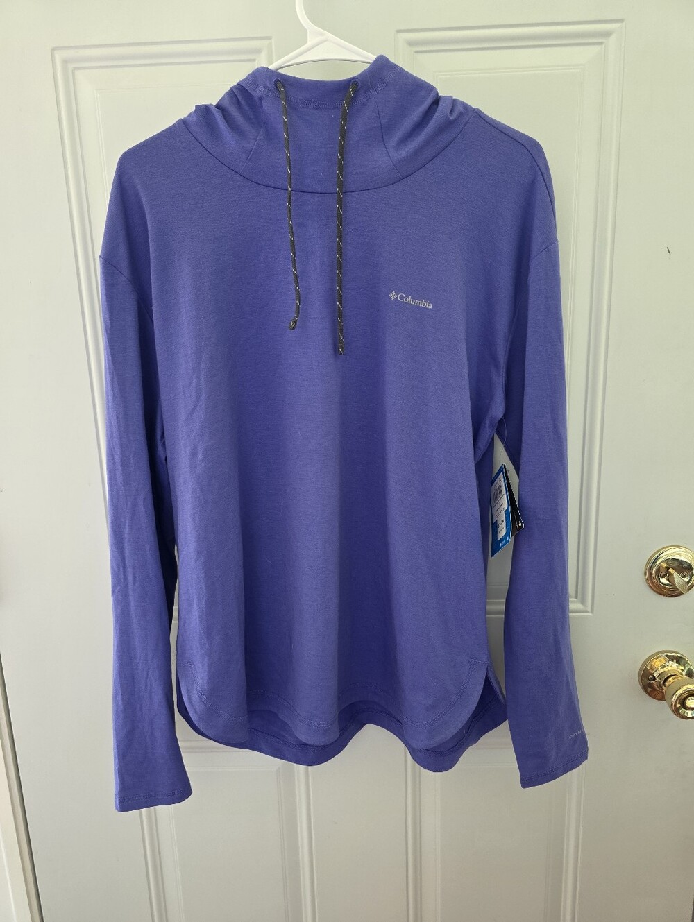 Columbia Women's Purple Lightweight Hoodie Size Large-New With Tags